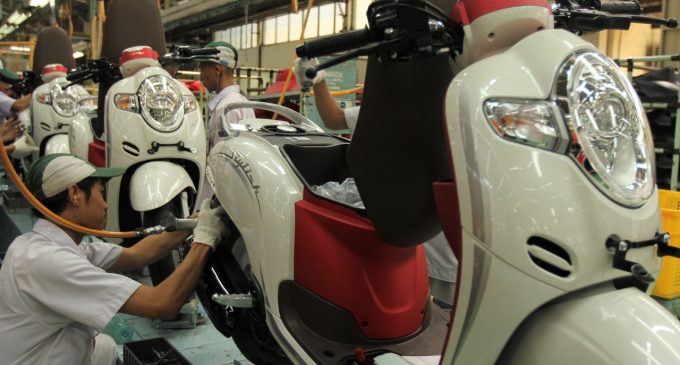 Honda Scoopy Merah Putih Siap Mengaspal di Sumsel