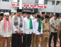 PCNU Kabupaten Muara Enim Ikut Serta Sholat Istisqa Yang Digelar Pemkab Muara Enim