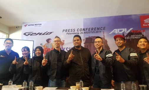 Resmi Launching di Sumsel, Honda Genio dan ADV 150 Bidik Generasi Milenial