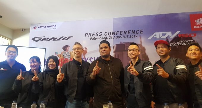 Resmi Launching di Sumsel, Honda Genio dan ADV 150 Bidik Generasi Milenial