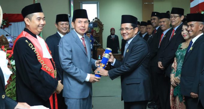 Anggota DPRD Kota Prabumulih Periode 2019 -2024 Resmi Dilantik