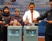 BI Perwakilan Sumsel Musnahkan 6.900 Lembar Uang Palsu