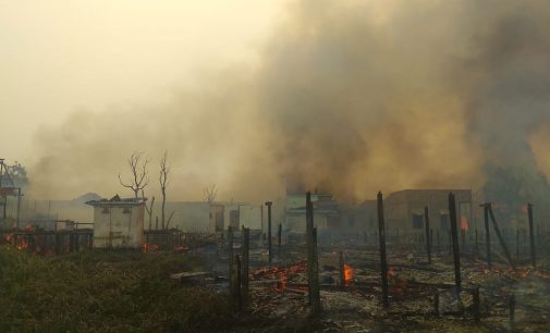 Kebakaran di Tangga Buntung, 15 Rumah Warga Hangus