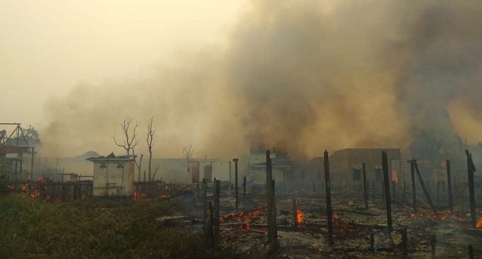 Kebakaran di Tangga Buntung, 15 Rumah Warga Hangus