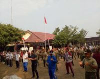 Pagi Ini H Juarsah Olahraga Bersama TNI dan Polri