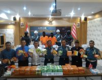 Lanal Palembang Gagalkan Penyeludupan 79 Kg Narkoba Jenis Sabu
