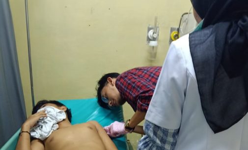 Hendak Ambil Motor Yang Tertinggal, Franki Malah Ditujah Keris