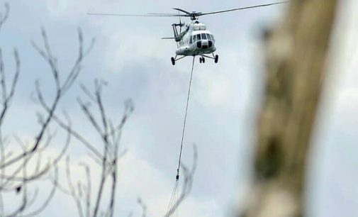 Satu Helikopter di Riau Dialihkan ke Sumsel