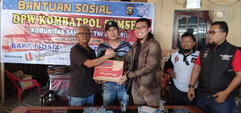 Let’s Riding Charity, Bikers “MoGe” Palembang Bantu Korban Kebakaran Karang Anyar