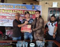 Let’s Riding Charity, Bikers “MoGe” Palembang Bantu Korban Kebakaran Karang Anyar