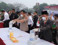 Polda Sumsel – Pemkot Palembang Musnahkan Narkoba di Hari Sumpah Pemuda