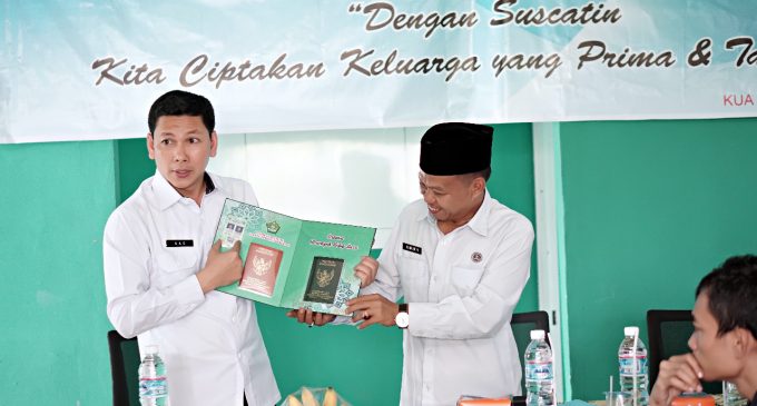 KUA Sematang Borang Telah Miliki Alat Cetak Kartu Nikah