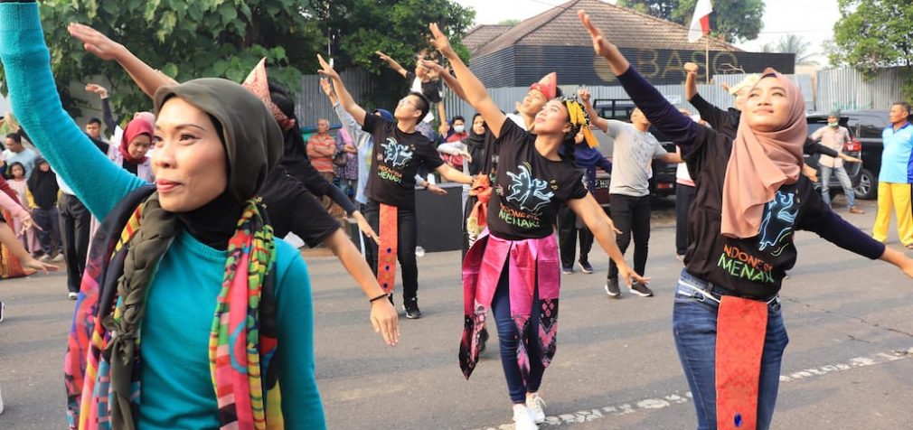 Sambut Indonesia Menari 2019, Puluhan Penari Ramaikan CFD di KI