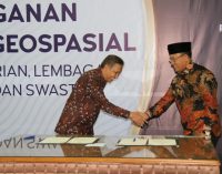 Pemkab Muara Enim – Badan Informasi Geospasial Jalin Kerjasama