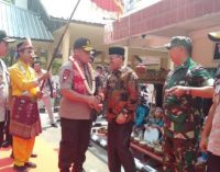 Kapolda Sumsel Resmikan Gedung Pelayanan Terpadu Mapolres Muara Enim