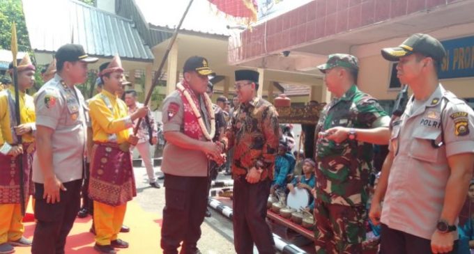 Kapolda Sumsel Resmikan Gedung Pelayanan Terpadu Mapolres Muara Enim