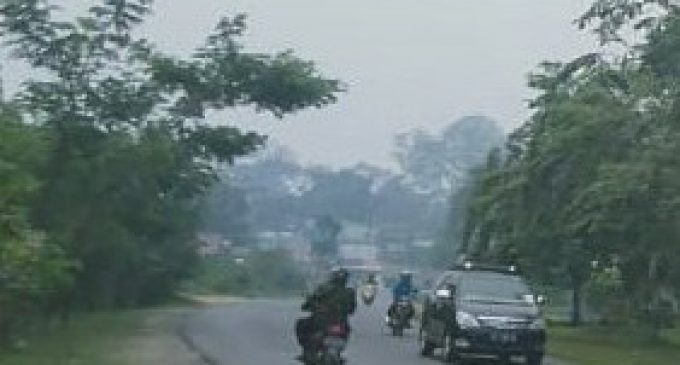 Kabut Asap “Kepung” Muara Enim