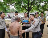 Program Kapolda Sumsel Jumat Berbagi Juga Dilakukan Polsek Kemuning