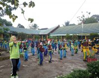 MIN 3 Muara Enim Laksanakan Senam Poco – Poco Tiap Sabtu Pagi