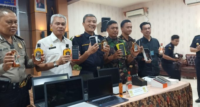 Bea Cukai Gagalkan Penyeludupan Barang Elektronik Ilegal