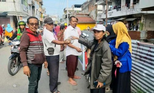 Majelis Miftahul Huda – PC PMII Muara Enim BERSAPA di Pasar Inpres