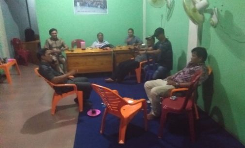 Kantor DPD IWO Muara Enim Kedatangan Tiga Anggota DPRD Muara Enim