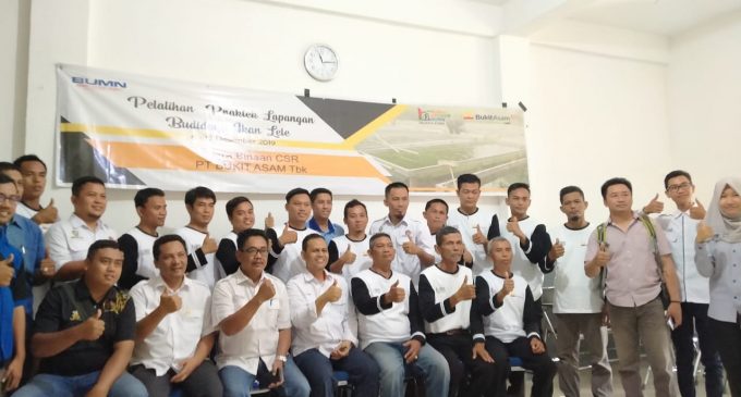 Melalui Pelatihan, PTBA Dorong Pemuda Miliki Keahlian Budidaya Ikan Lele
