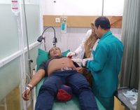 Pemalak Sopir Truk Tusuk Anggota Polisi