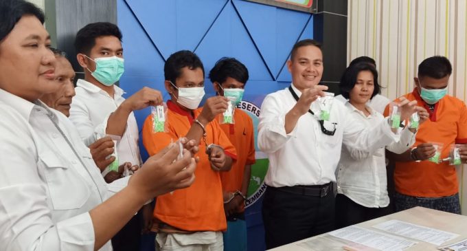 Polrestabes Palembang Ringkus Tiga Pengedar Narkoba