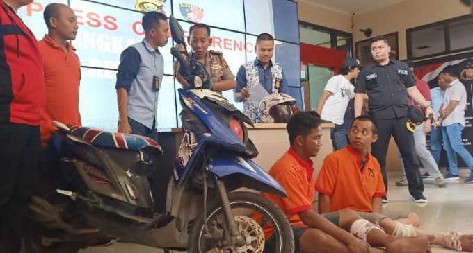 Belasan Kali Jambret di Jalanan Dua Bandit Ini di Dor Polisi