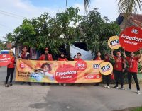 Freedom Internet IM3 Ooredoo Kini Dirasakan Warga Sentosa Plaju