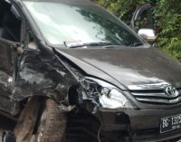Lakalantas di Jalan Raya Pendopo KM 11, Terios Hantam Inova 3 Korban Luka – Luka