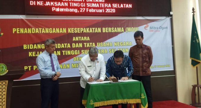 Perkebunan Mitra Ogan Teken MoU Dengan Kejati