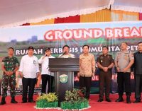 Ground Breaking Pembangunan Perumahan Komunitas Petugas Kebersihan Kota Prabumulih