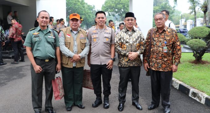 Plt Bupati Muara Enim Hadiri Rakornas Karhutla 2020