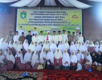 Kini Ibu – Ibu Majelis Taklim Tampil Beda Dengan Seragam Baru