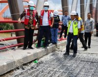 Perbaikan Jembatan Musi II Rampung Awal April