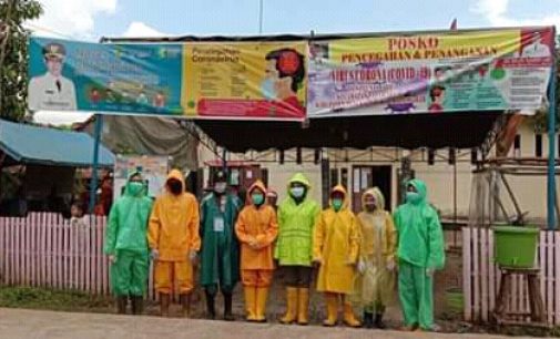 Siaga Covid-19, Pemdes Lunas Jaya Dirikan Posko Pemantau Keluar Masuk Desa