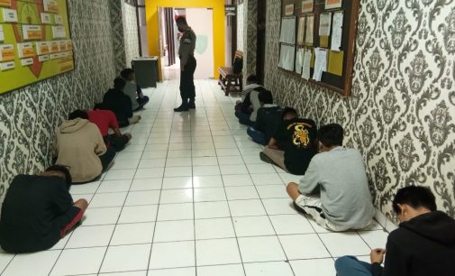 Hendak Balap Liar, 11 Pemuda Ditangkap