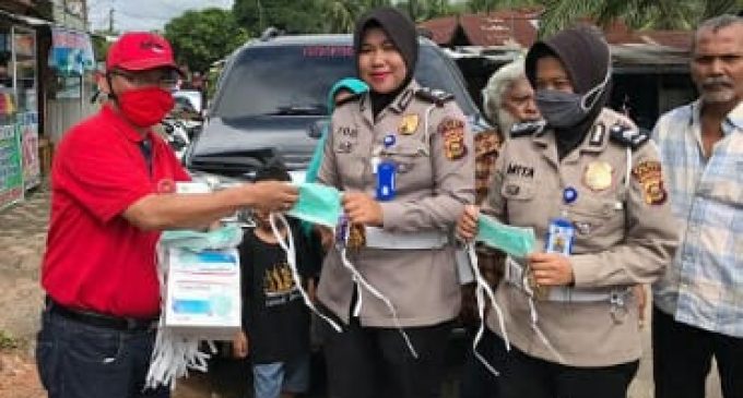 DPC Projo PALI Bagikan 1.300 Masker