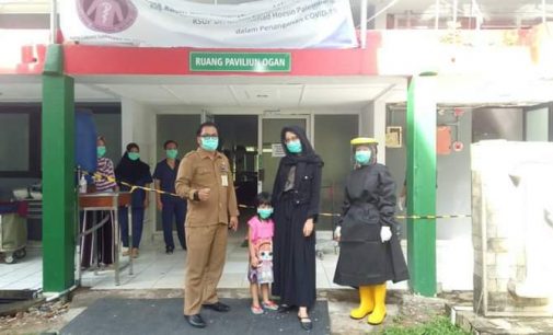 Kabar Baik, 2 lagi Pasien Covid19 Prabumulih Dinyatakan Sembuh