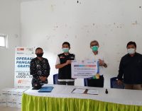 ACT Sumsel – Angkasa Pura II  Kerjasama Bagikan Ratusan Paket Sembako