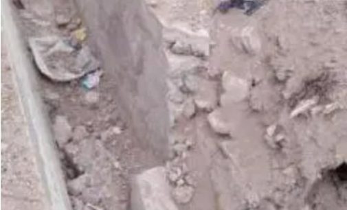 Baru Dibangun, Drainase Dana Desa Purun Timur Kecamatan Penukal Sudah Hancur