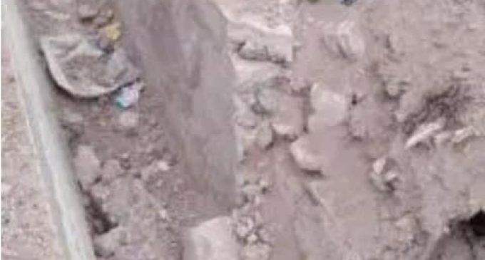 Baru Dibangun, Drainase Dana Desa Purun Timur Kecamatan Penukal Sudah Hancur