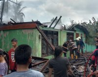 Diduga Konsleting Listrik, Satu Rumah Hangus Terbakar