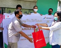 PT EP (PEP) Asset 2 Berikan Paket Sembako Kepada PWI