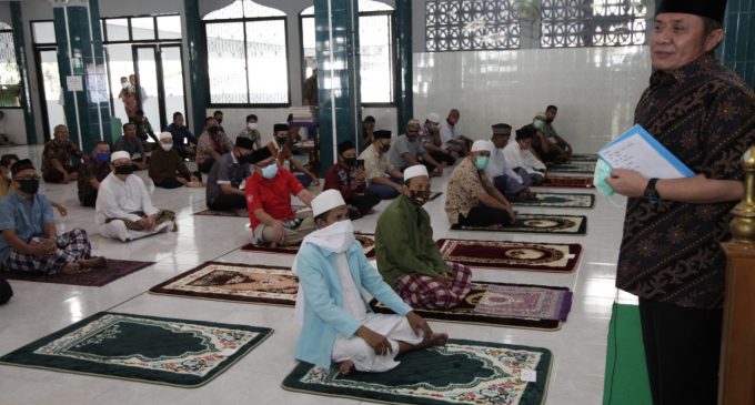 HD Ajak Jama’ah Masjid Ar-Rozaq Bersyukur, Kerinduan Sholat Berjama’ah Terbayarkan