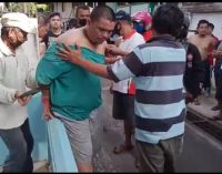 Jambret Hp Warga Yang Sedang Melintas, Pelaku Bonyok Dihajar Massa