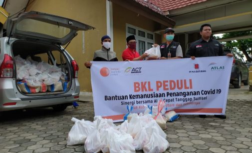 Menebar Semangat Penanganan Dampak Covid 19 bersama PT BKL di Sumsel