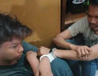 Habis Dirampok, Mobil Taksol Maxim Ditinggal Dipinggir Jalan Karena Kehabisan BBM